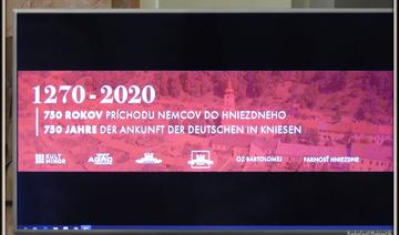2020: Spomienka na 750 rokov príchodu Nemcov do Hniezdneho